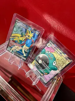 Pokemon TCG Bellibolt EX IR SVP 194 Promo + Scarlet & Violet Hop’s Zacian IR NEW - Image 3