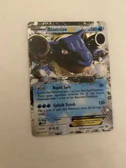 Pokemon TCG Blastoise XY Xy30 Holo Promo - Image 1