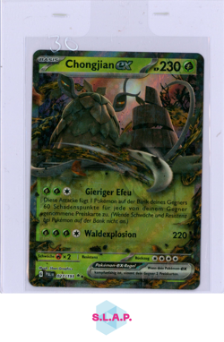 CHONGJIAN EX POKEMON 027/193 2023 SCARLET & VIOLET PALDEA EVOLVED GERMAN - Image 1