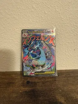 Pokemon Mega Charizard X ex Promo Full Art Holo 023 360 HP TCG - Image 1