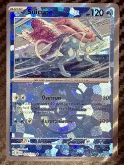 Pokemon TCG Suicune Master Ball Pattern 024/131 Prismatic Evolutions Holo NM+ - Image 1