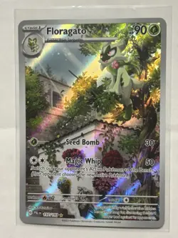 Pokemon TCG Floragato 197/193 Sv02: Paldea Evolved Holo - Image 1