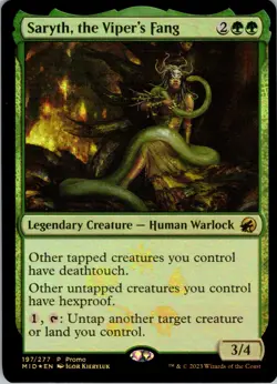 Saryth, the Viper's Fang - Foil - P - - Media Promos - #197 - NM - MTG - Image 1