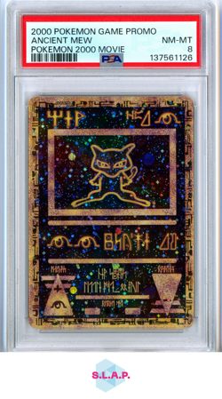 ANCIENT MEW POKEMON 2000 MOVIE POKEMON GAME MOVIE 2000 PSA 8 - Image 1