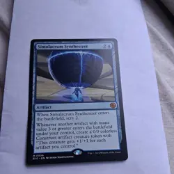 MTG - Simulacrum Synthesizer - Normal - OTJ: The Big Score - Near Mint - Image 1