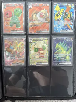 Pokemon Full Art Ex Holo Lot of 6 - Scarlet & Violet Era (NM Condition) - Image 1