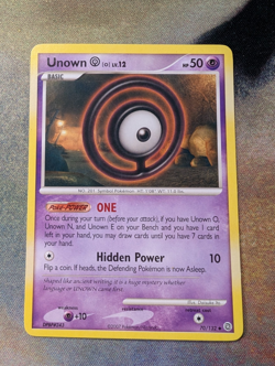 Pokemon Unown [O] - Secret Wonders - LP - Image 1