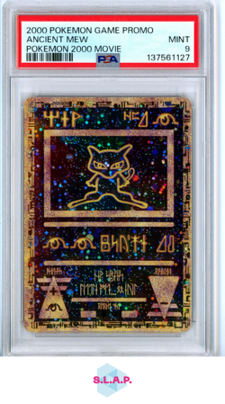 ANCIENT MEW POKEMON 2000 MOVIE POKEMON GAME MOVIE 2000 PSA 9 - Image 1