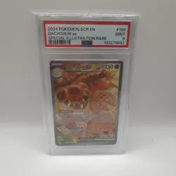 2024 Pokemon SCR Stellar Crown Dachsbun Ex Special Illustration Rare #169 PSA 9 - Image 3