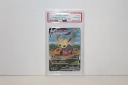 PSA 10 Gem Mint Leafeon VMAX #205/203 Evolving Skies Secret Rare Alt Art Pokemon - Image 2