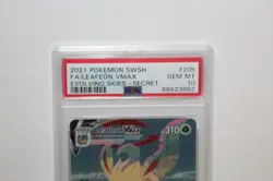 PSA 10 Gem Mint Leafeon VMAX #205/203 Evolving Skies Secret Rare Alt Art Pokemon - Image 4