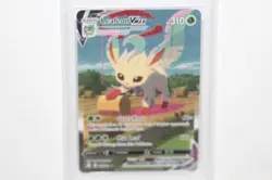 PSA 10 Gem Mint Leafeon VMAX #205/203 Evolving Skies Secret Rare Alt Art Pokemon - Image 5