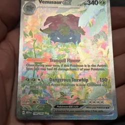 Pokemon Venusaur ex 198/165 Illustration Rare Holo Sv: Scarlet & Violet 151 2023 - Image 2