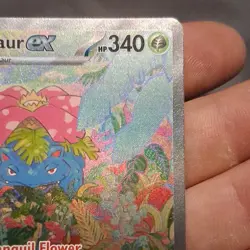 Pokemon Venusaur ex 198/165 Illustration Rare Holo Sv: Scarlet & Violet 151 2023 - Image 4
