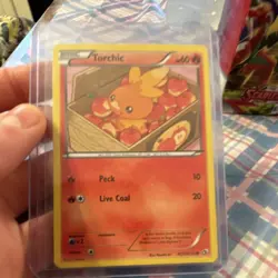 Pokemon TCG Torchic RC5/RC25 Legendary Treasures Reverse Holo Basic 60 HP - Image 1