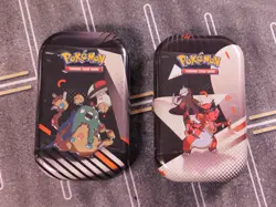 Pokemon Black Bolt and White Flare Unova Mini Tin Set of 2 Sealed - Image 1