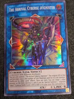 The Arrival Cyberse @Ignister - ETCO-EN050 - 1st Edition - Super Rare - VLP - Image 1