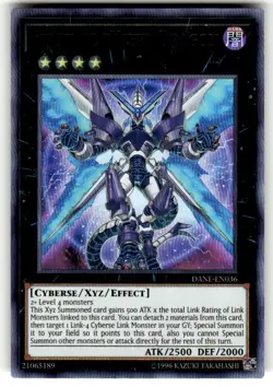 Yugioh Firewall eXceed Dragon DANE-EN036 Ultra Rare NM - Image 1