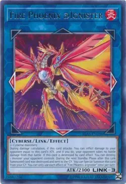 Fire Phoenix @Ignister - IGAS-EN046 - Rare - Unlimited Edition Near Mint Ignitio - Image 1