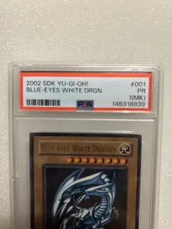 Blue-Eyes White Dragon SDK-001 Starter Deck: Kaiba Unlimited PSA 1 (MK) - Image 4