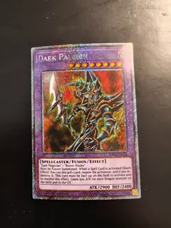 Yugioh Dark Paladin - RA03-EN126 - Platinum Secret Rare - NM - Image 1