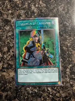 Yugioh Nobleman of Crossout - RA03-EN102 - Platinum Secret Rare - NM - Image 1
