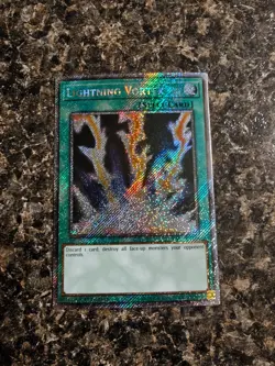 Yugioh Lightning Vortex - RA03-EN148 - Platinum Secret Rare - NM - Image 1