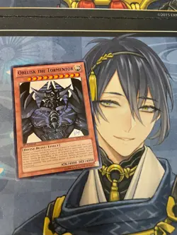 YUGIOH - Obelisk the Tormentor - Rare - BP01 - 1st ed - LP Epic Dawn - Image 1