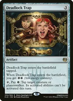 Deadlock Trap Kaladesh Light Play MTG Magic DNA GAMES - Image 1