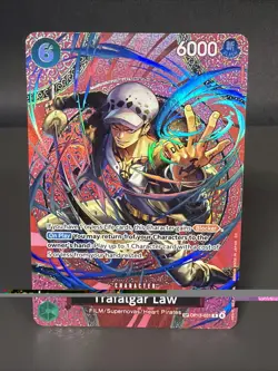Trafalgar Law (SP) OP13-031 Adventure on Kami's Island Foil - Image 1