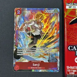 One Piece - Starter Deck EX: Gear 5 - ST21-003 - Sanji -Alt Art + FREE OP13 Pack - Image 2