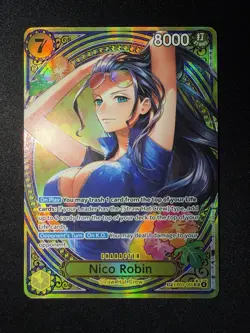 Nico Robin English EB03-055 SP Heroines Edition Mint Condition One Piece - Image 3