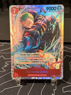 One Piece #EB04-007 Roronoa Zoro Super Rare Adventures On Kami's Island - Image 1