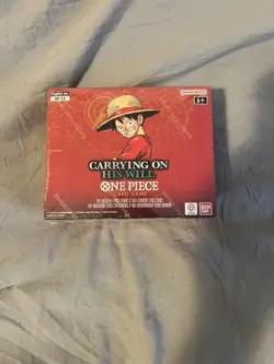 One Piece TCG OP-13 Booster Box Carrying On His Will English Factory Sealed New - Image 1