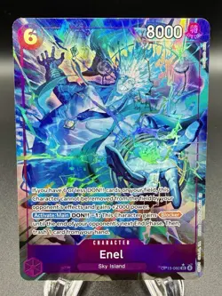 One Piece TCG Enel Op15-060 Alt Art - Image 1