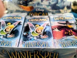 Disney Lorcana Winterspell - More Than Half Of Booster Box (14 Packs) & 2 Legend - Image 1