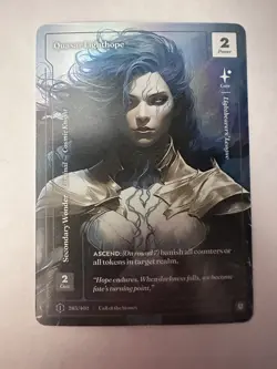 Wonders of the First: Quasar Lighthope Formless Foil Call of the Stones #285/402 - Image 1