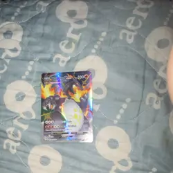 Charizard Pokemon TCG Full Art Holo VMAX Ultra Rare Card SV107/SV122 330 HP - Image 2