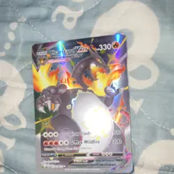 Charizard Pokemon TCG Full Art Holo VMAX Ultra Rare Card SV107/SV122 330 HP - Image 3