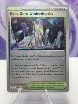 Area Zero Underdepths 094/131 Pokeball Holo Prismatic Evolutions Pokemon Card - Image 1
