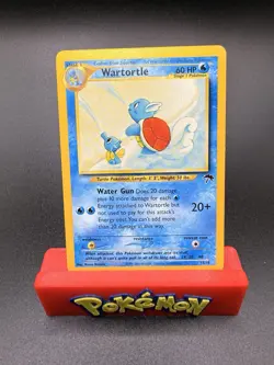Pokemon TCG Wartortle 15/18 Southern Islands Promo Rare Card LP-f - Image 1