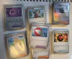 Pokemon TCG Bulk Lot of 300+ Trainer Cards With Holo/Reverse Cards - Image 1