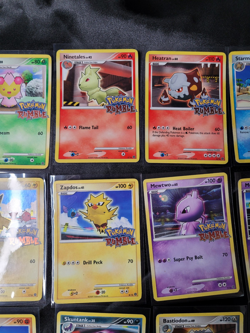 Pokemon Rumble Promo Card Set 16/16 - Heavily Played/ Damaged - 2009 - Image 3