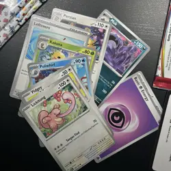 LOT 9 OPENED Packs Pokemon TCG SV 151 Bulk - Reverse/Holo/Code Cards - Image 4