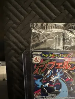 Pokemon TCG Mega Charizard 023 Black Star Promo Holo Card NM Sealed - Image 2
