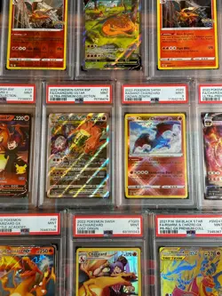 POKEMON TCG! 1 PSA 9 MINT GRADED CARD SLAB - GUARANTEED TO BE CHARIZARD - Image 1