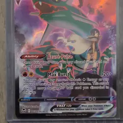 Pokemon Rayquaza VMAX Full Art Holo Card TG20/TG30 English 2022 - Image 1