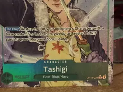 One Piece Tashigi Alternate Rare Card OP12-031 Mint condition English. - Image 4