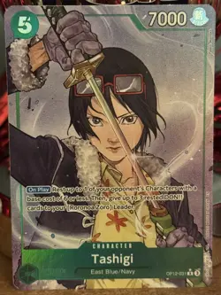 One Piece Tashigi Alternate Rare Card OP12-031 Mint condition English. - Image 5