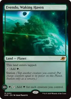 Evendo, Waking Haven (0253) - Edge of Eternities - Mythic Rare - Image 1